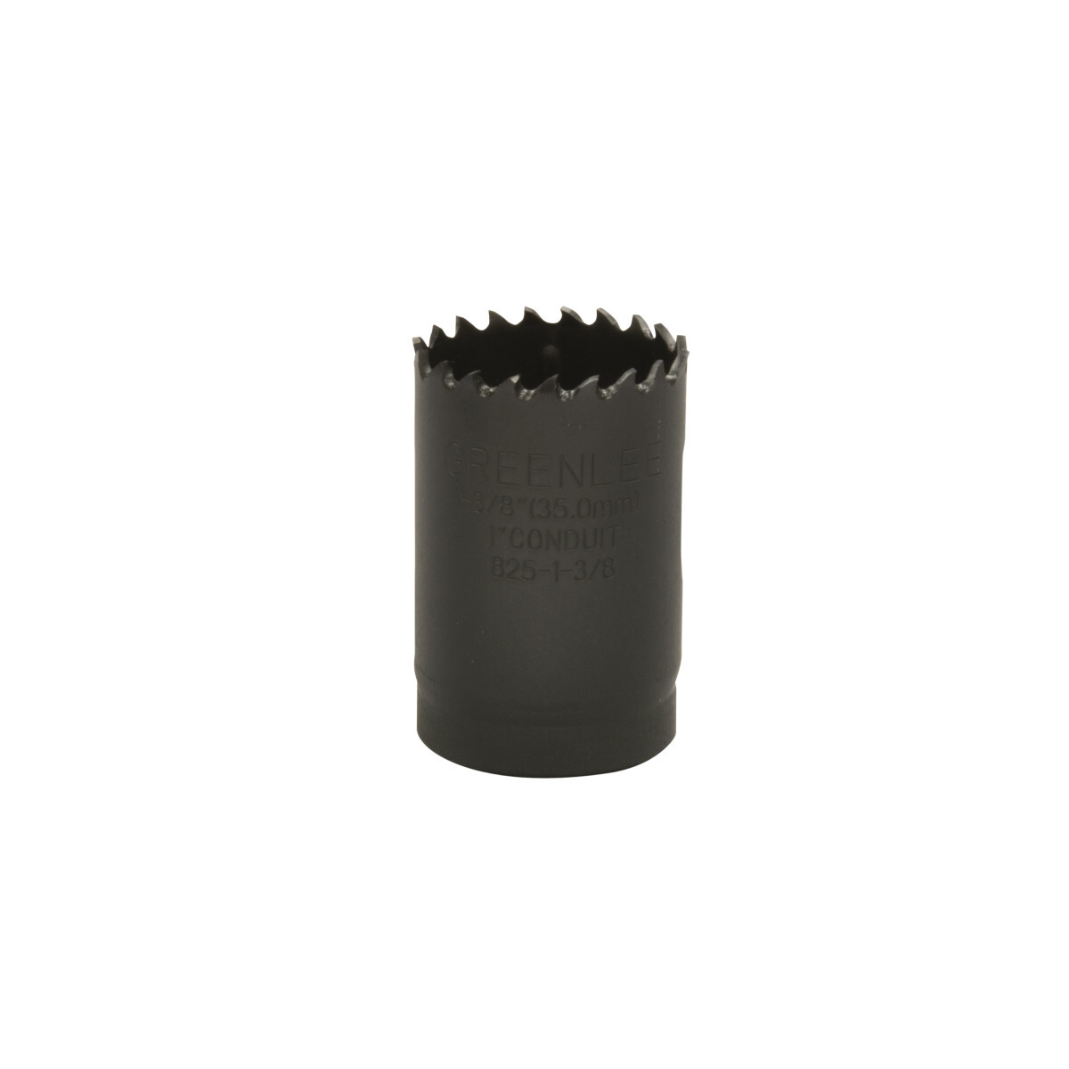 825-1-3/8 Variable Pitch Hole Saw, 1-3/8 in Dia, 1-5/8 in D Cutting, Bi-Metal Cutting Edge, 5/16 in, 7/16 in Arbor