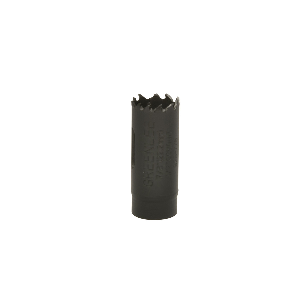 825-7/8 Variable Pitch Hole Saw, 7/8 in Dia, 1-5/8 in D Cutting, Bi-Metal Cutting Edge, 1/4 in, 5/16 in, 7/16 in Arbor