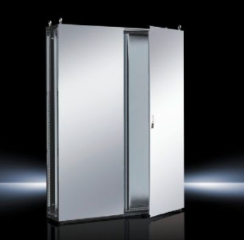 8456600 TS 8 Double Door Baying System Enclosure, 47 in W x 16 in D x 71 in H, NEMA 12/IP55, 304 Stainless Steel