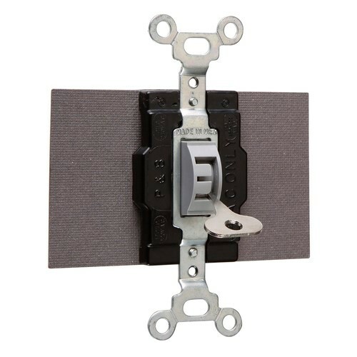 1222L Manual Controller Double-Pole, Double-Throw Switch, 15 Amp, 120/277V, Locking