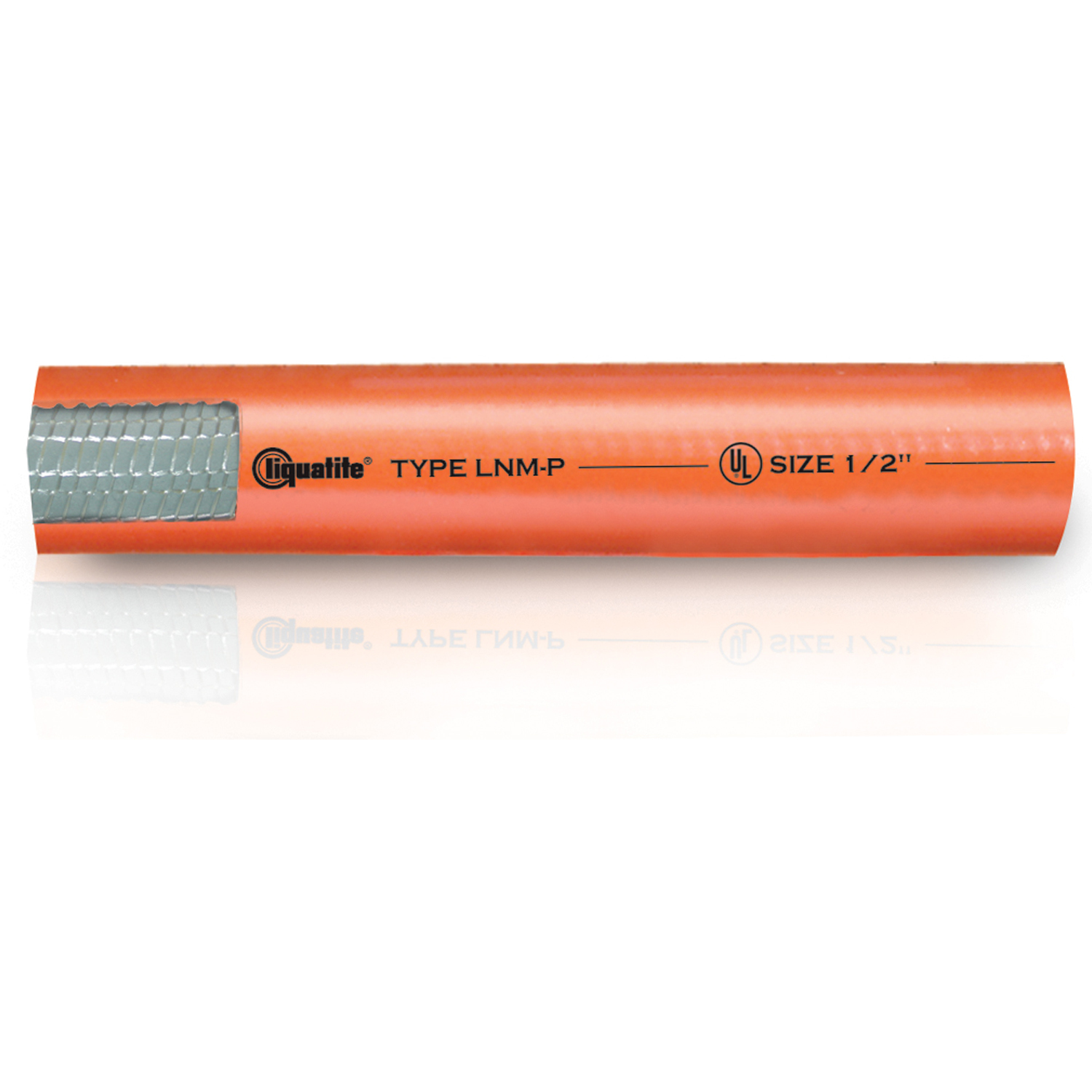 87402 Liquatite Type LNM-P Non-Metallic Liquid Tight Flexible Non-Metallic Conduit, 1-1/4 in Trade, 1.8 to 1.825 in ID x 1.8 to 1.825 in OD, 100 ft L, PVC
