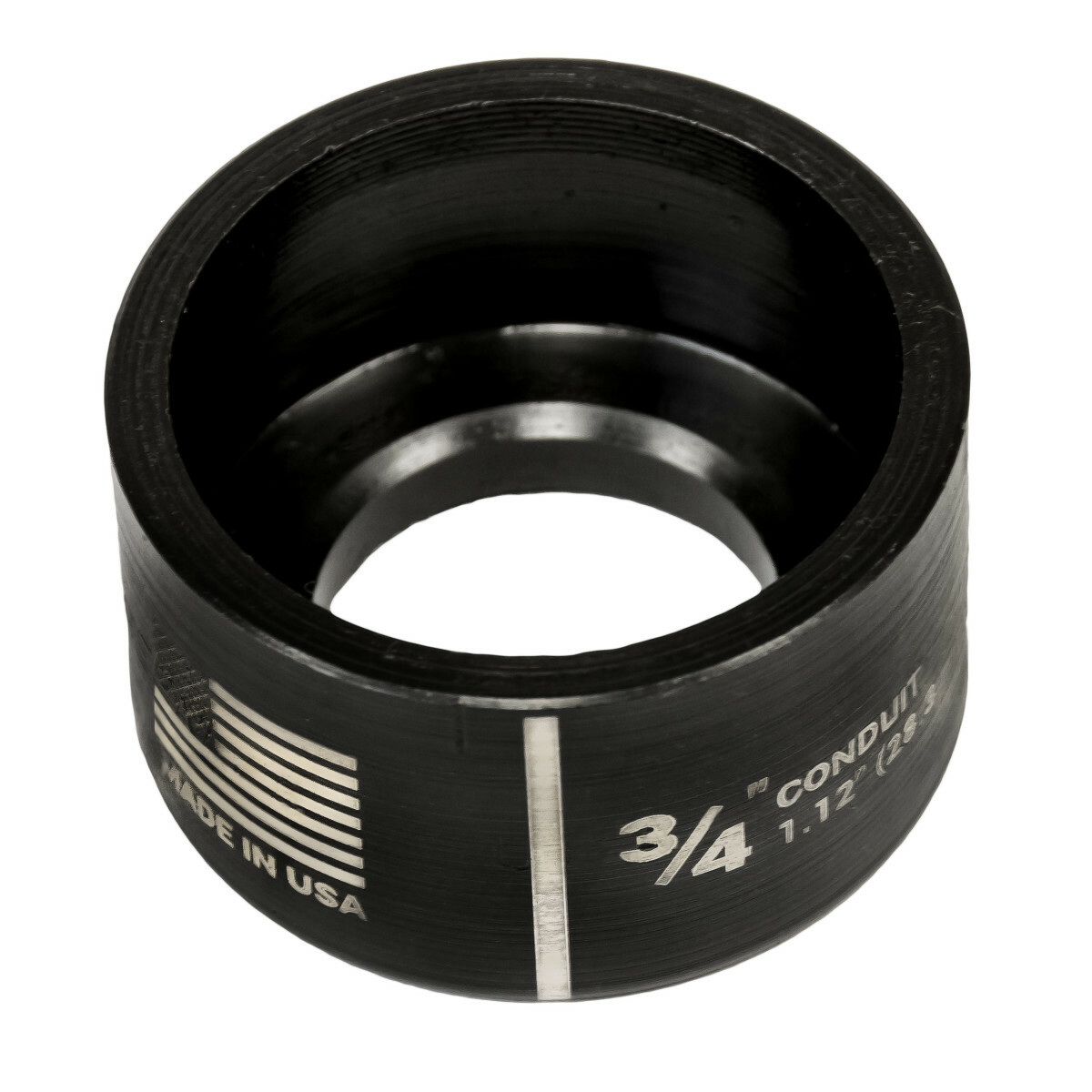 124AVP Slug-Buster SC Round Replacement Conduit Die, Round Punch, 3/4 in Conduit/Pipe, Mild Steel, 10 ga