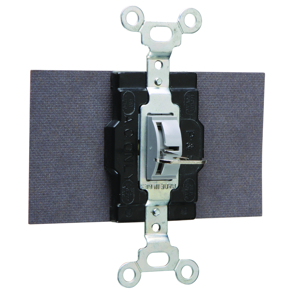 1250L Locking Manual Controller, Single-Pole, Double-Throw Switch 15 Amp, 120/277VAC
