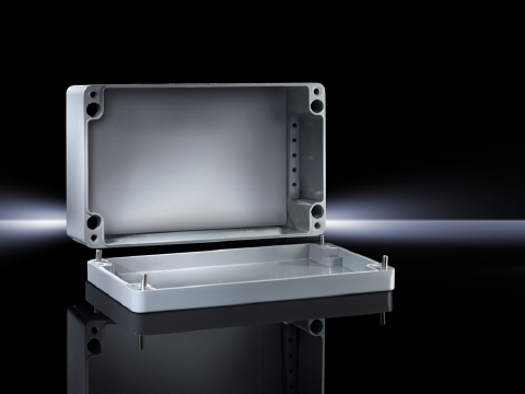 9105210 Small Enclosure, 80 mm H x 125 mm W x 57 mm D, NEMA 4/IP66 NEMA Rating, Cast Aluminum