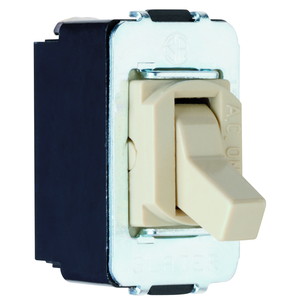 ACD3I Despard Toggle Switch Screw Terminal 3-Way, Ivory