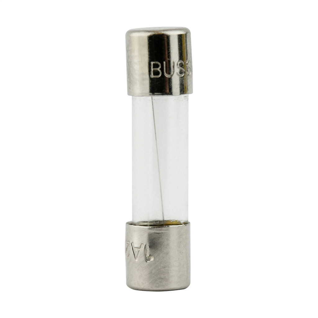 AGX-1 Small Dimension Fast Acting Fuse With Nickel Plated Brass End Caps, 1 A, 250 V AC, 35 A, 10 kA Interrupt, Cylindrical Body