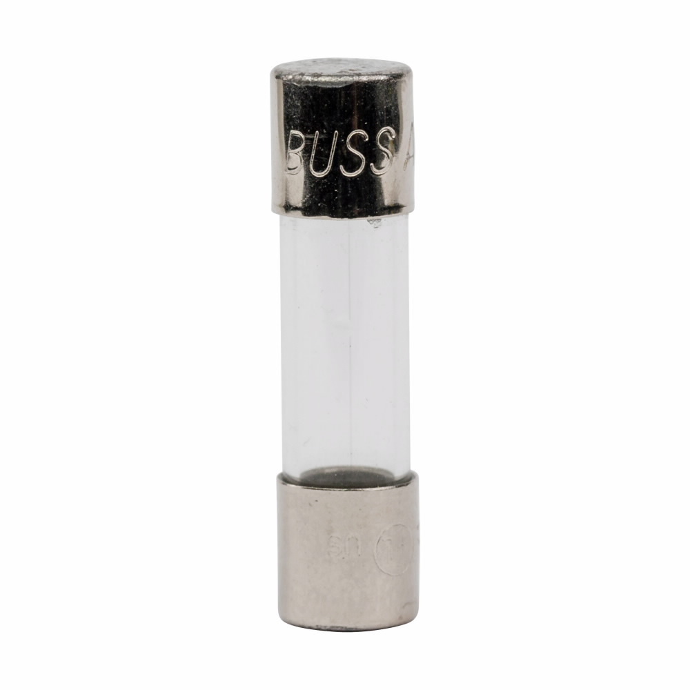 AGX-1/8 Small Dimension Fast Acting Fuse With Nickel Plated Brass End Cap, 0.125 A, 250 V AC, 35 A, 10 kA Interrupt, Cylindrical Body