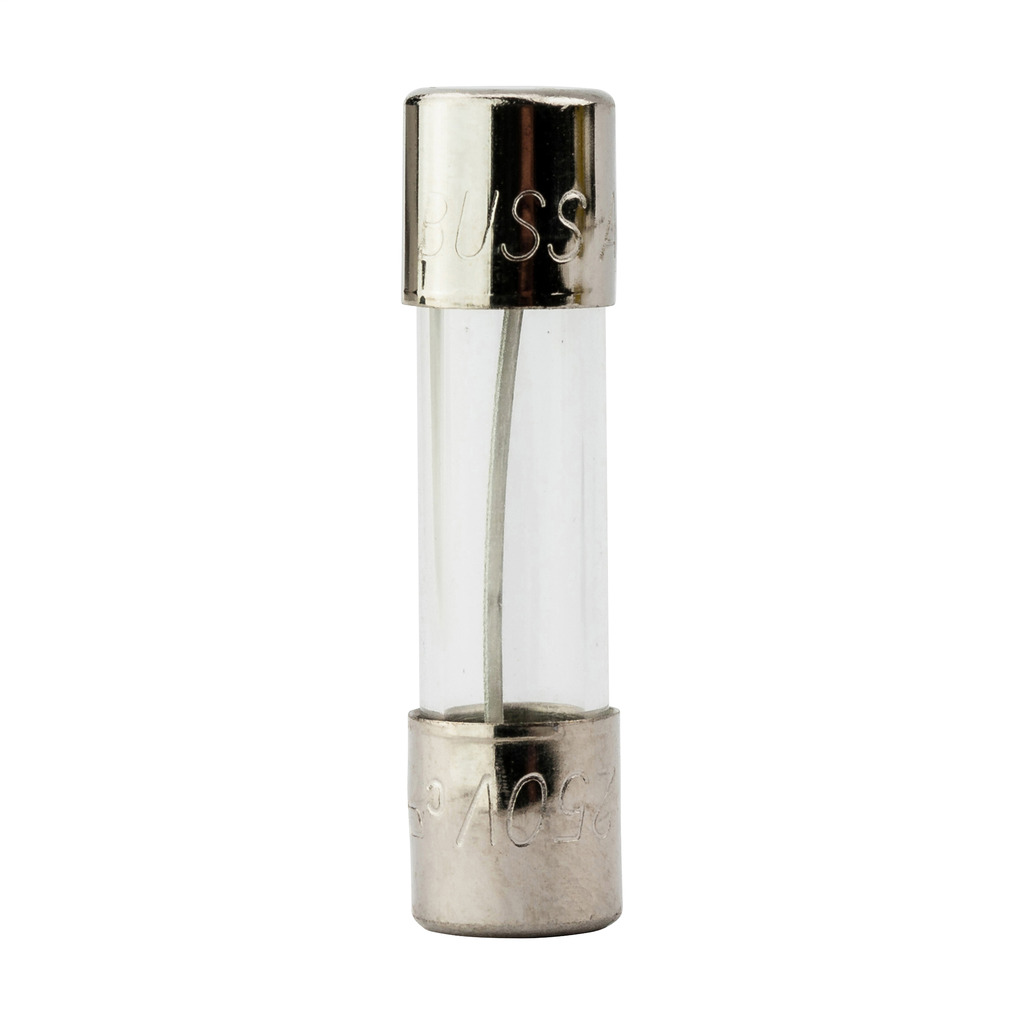 AGX-15 Small Dimension Fast Acting Fuse With Nickel Plated Brass End Caps, 15 A, 32 V AC, 1 kA Interrupt, Cylindrical Body