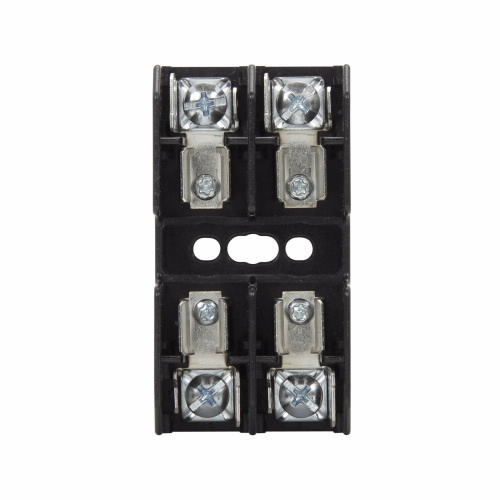 BM6032PQ BM Series Non-Indicating Midget Fuse Block, 600 VAC/VDC, 1/10 to 20 A, 14 to 10 AWG Wire, 2 Poles