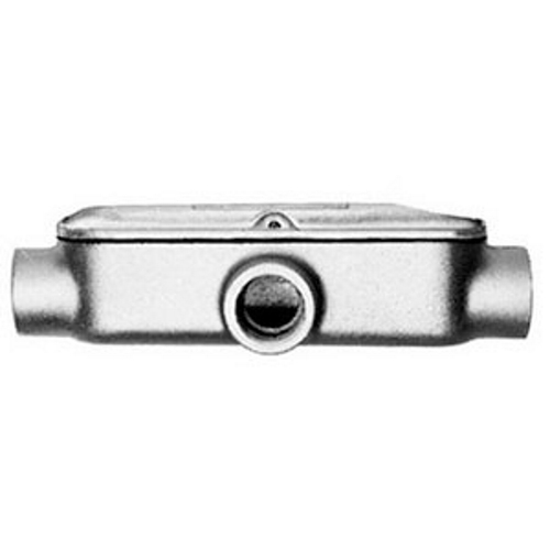 Unilet; NEC 6x8x Series Type T Mogul Conduit Body; 2 Inch, Malleable Iron