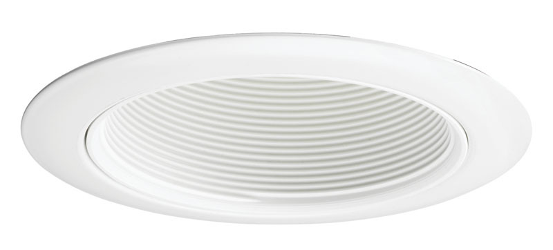 14 WWH Downlight Line Voltage Baffle Trim, 7-5/16 in ID x 5 in OD, Halogen Lamp, For Use With IC1, IC1W, IC1S, IC1P, TC1, TC1S, TC1R, PL418, IC91RLWDG4 Series 50 W PAR20 Line Voltage Housing