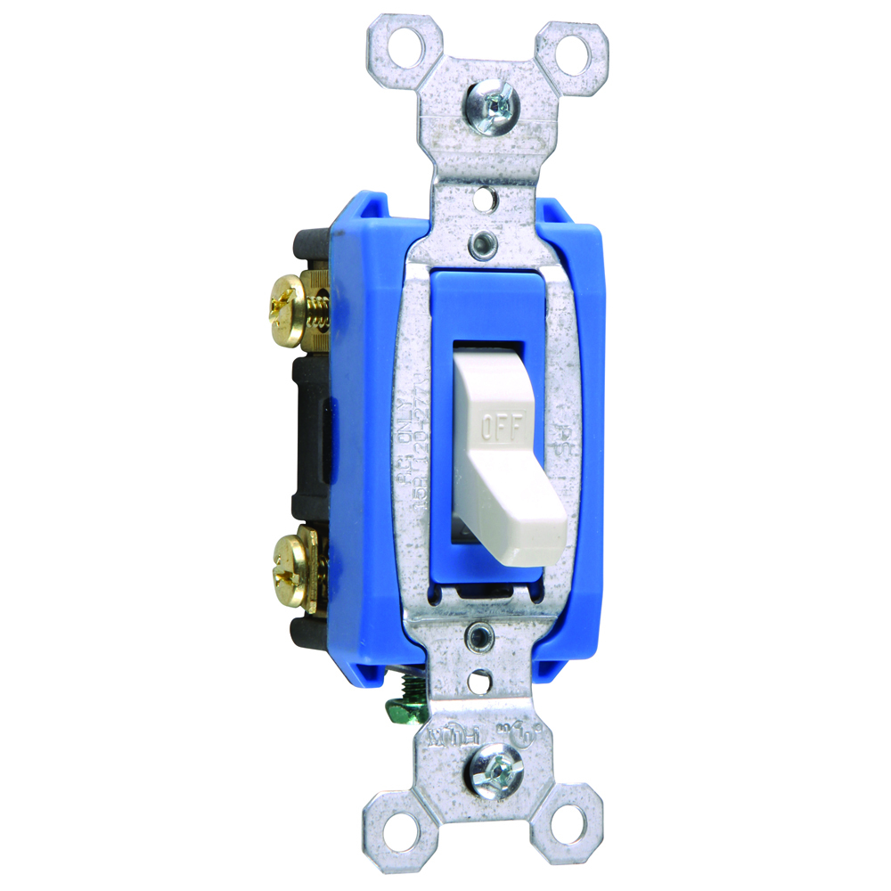 CSB15AC2W Hard Use Switch, White