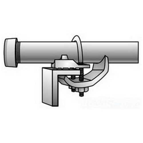 CTC-0507 Cable Tray Clamp, 2-1/4 in L x 2-1/4 in W x 2-1/2 in H, For Use With 1/2 to 3/4 in Rigid/EMT/IMC Conduit, Malleable Iron
