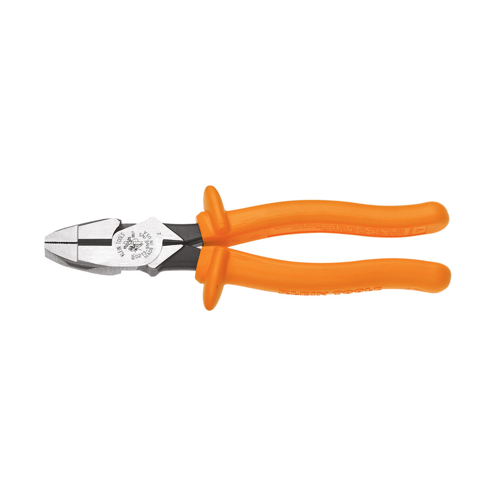 D213-9NE-INS New England Nose Cutting Plier, 1-3/8 in Nominal, 1.594 in L x 1.313 in W x 5/8 in THK Jaw Steel Jaw Knurled Jaw, 9.68 in OAL, ASTM Specified