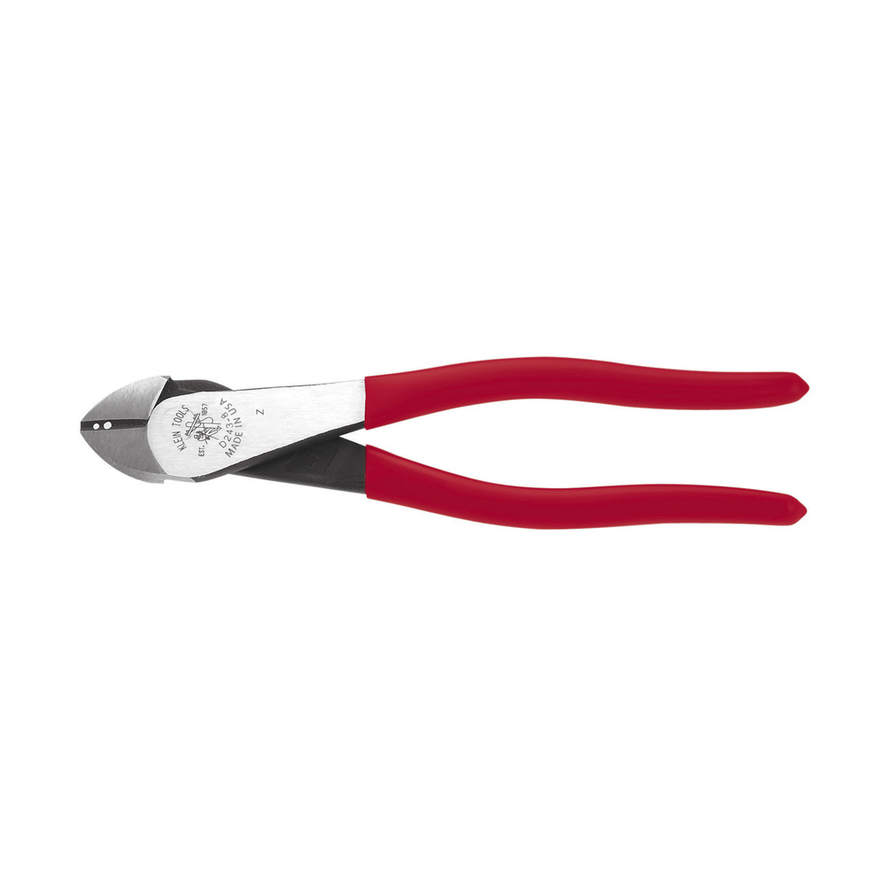 D243-8 Hot-Riveted Cutting Plier, 0.813 in L x 1.188 in W x 0.813 in THK Jaw Tool Steel Jaw Short Jaw, 8.063 in OAL