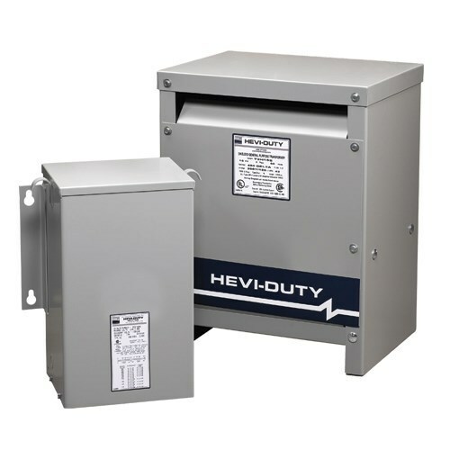DT651H27S Ventilated Drive Isolation Transformer, 460 V AC Primary, 266/460 V AC Secondary, 27 kVA, 60 Hz, 3 Phase