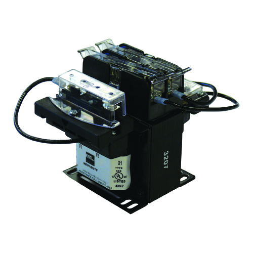 E1000WB SBE Encapsulated Midget Control Transformer With Finger Safe Cover, 240/480 V AC Primary, 120 VAC Secondary, 1 kVA Power Rating, 50/60 Hz, 1 Phase