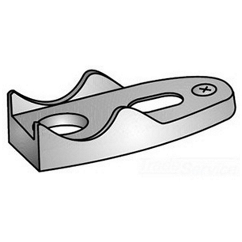 141G Clamp Back, 1/2 in, For Use With IMC/EMT/Rigid Metal Conduit, Malleable Iron, Hot Dip Galvanized