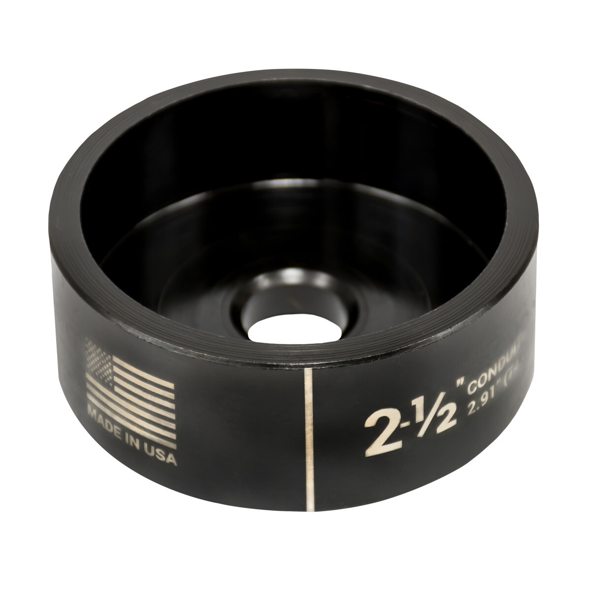 1430AV Slug-Buster Round Replacement Conduit Die, Round Punch, 2-1/2 in Conduit/Pipe, Mild Steel, 10 ga