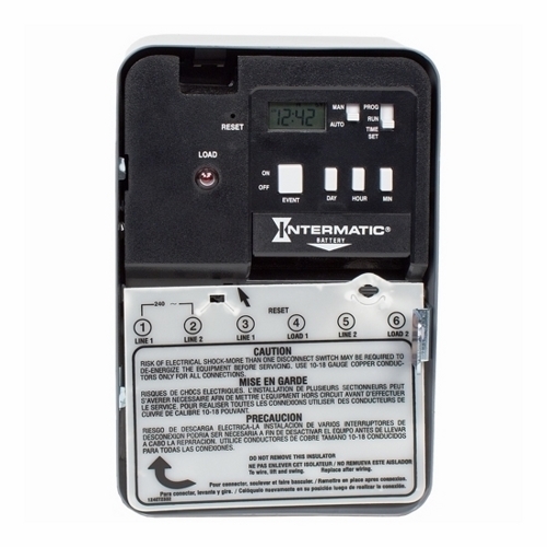 EH10 EH Series Electronic Water Heater Timer, 1 min to 7 days Setting, 120 V AC, 1 hp, 1NO 1 Form A SPST Contact, 1 Poles
