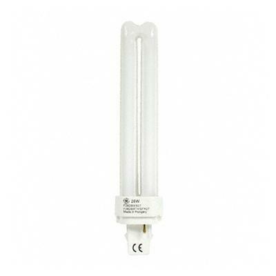 F57QBX/841/A/ECO Dimmable High Output Plug-In Compact Fluorescent Lamp, 57 W, GX24q-5 Lamp, T4 Shape, 4300 Lumens