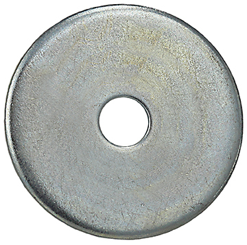FENW38112 Fender Washer, 3/8 in ID x 1-1/2 in OD, Steel