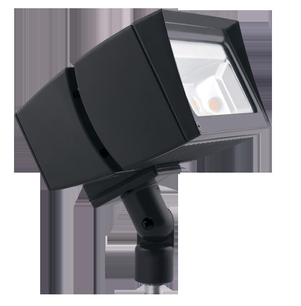 FFLED52Y/D10 FFLED Floodlight With 0 to 10 VDC Dimming Driver,) LED Lamp, 56 W Fixture, 120/208/240/277 V AC, Bronze Housing