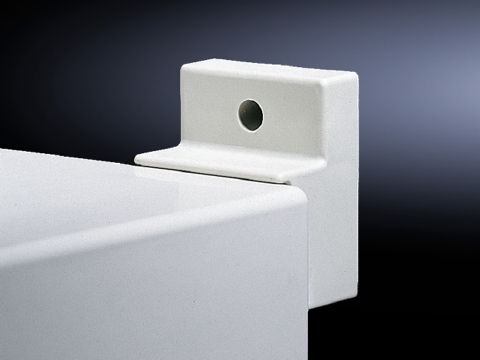 1483010 Wall Mounting Bracket, For Use With KS Enclosure, 30 mm Wall Clearance, Fiberglass Reinforced Polyamide, Pale Gray