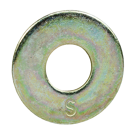 FWHA12 Flat Washer, 1/2 in Nominal, 9/16 in ID x 1-3/8 in OD, 3/32 in THK, Hard Alloy