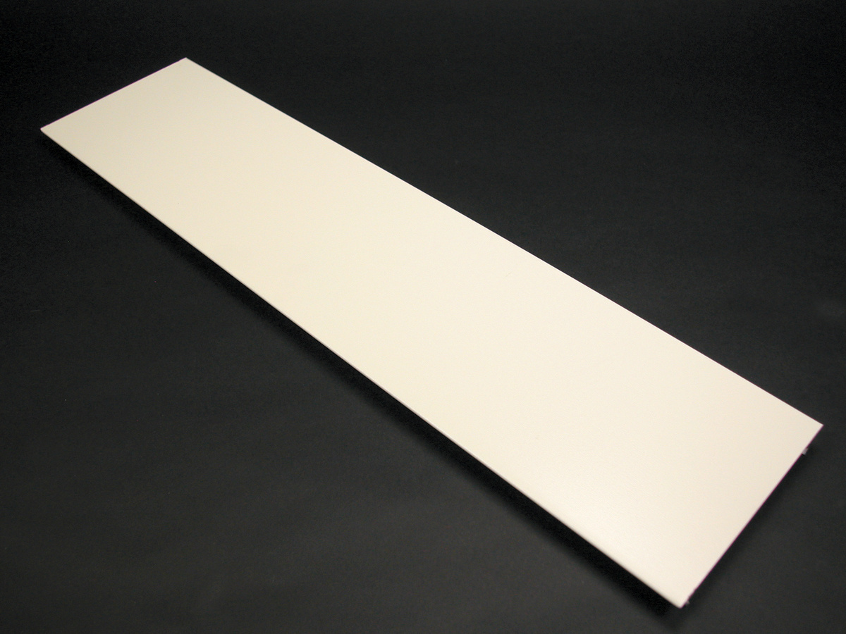 4000 Series Steel Raceway Cover; 5 Ft, Gray