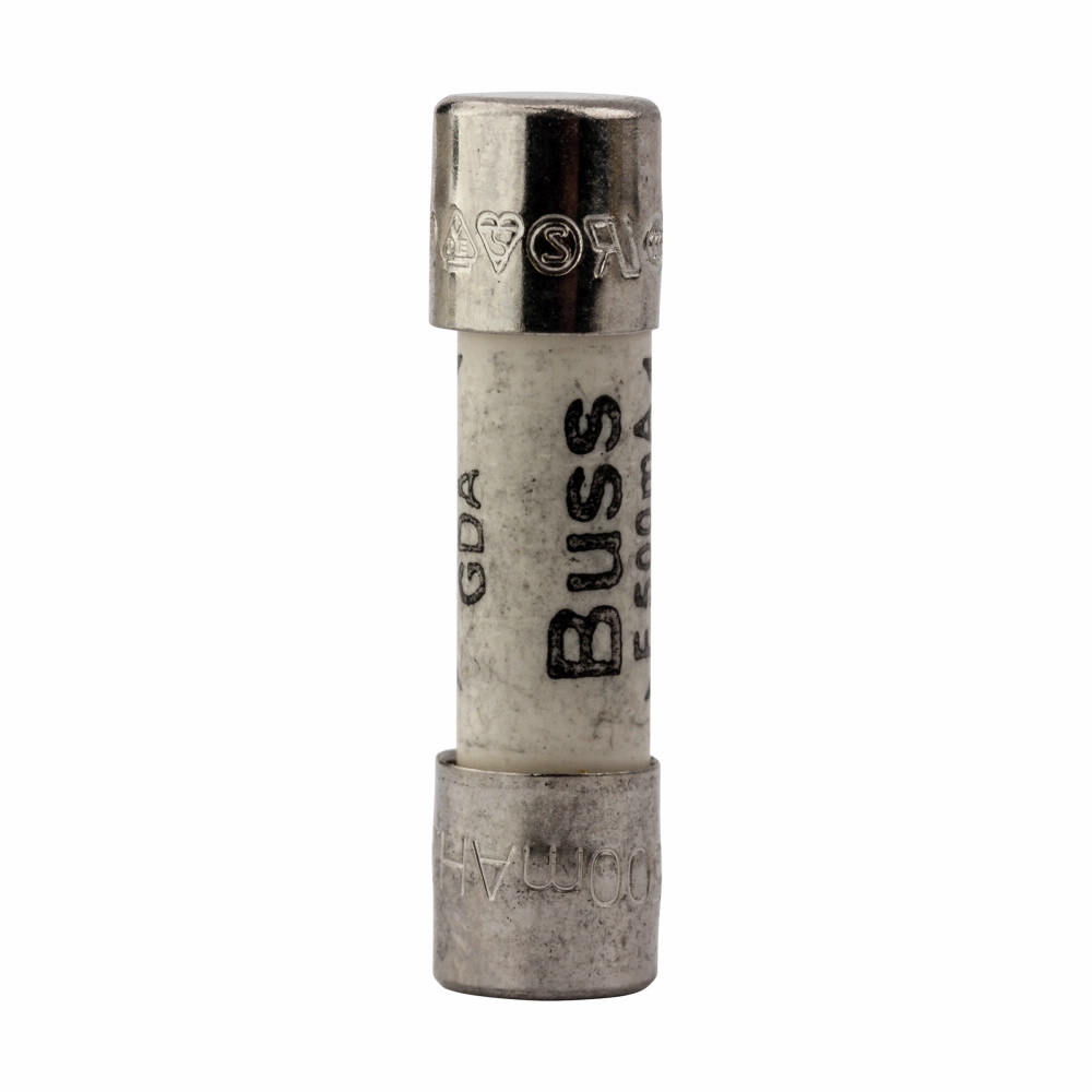 GDA-3.15A Small Dimension Fast Acting Fuse, 3.15 A, 250 V AC/32 V DC, 1500 A Interrupt, Cylindrical Body