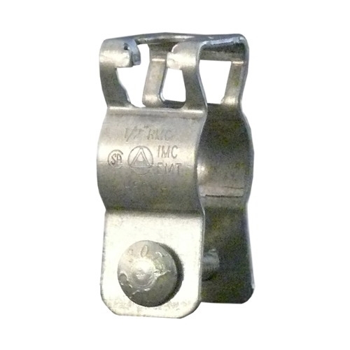 H-150WB Type H-WB Conduit Hanger With Bolt, 1-1/2 in, For Use With IMC/EMT/Rigid Metal Conduit, Steel, Zinc Plated