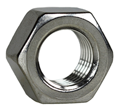 HNS14 Finished Hex Nut, 1/4-20, Stainless Steel, 18-8 Material Grade