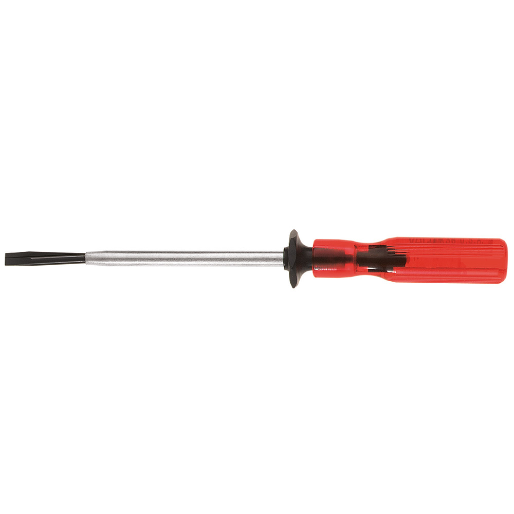 K23 Screw Holding Screwdriver, 3/16 in Slotted Point, Steel Shank, 5-1/4 in OAL, Plastic Handle, Polished Chrome, ANSI/ASME Specified