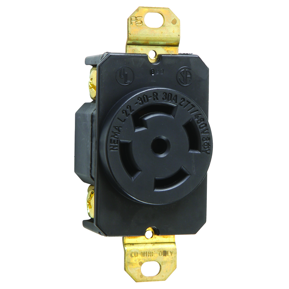 L2230R 30A L2230 Single Receptacle