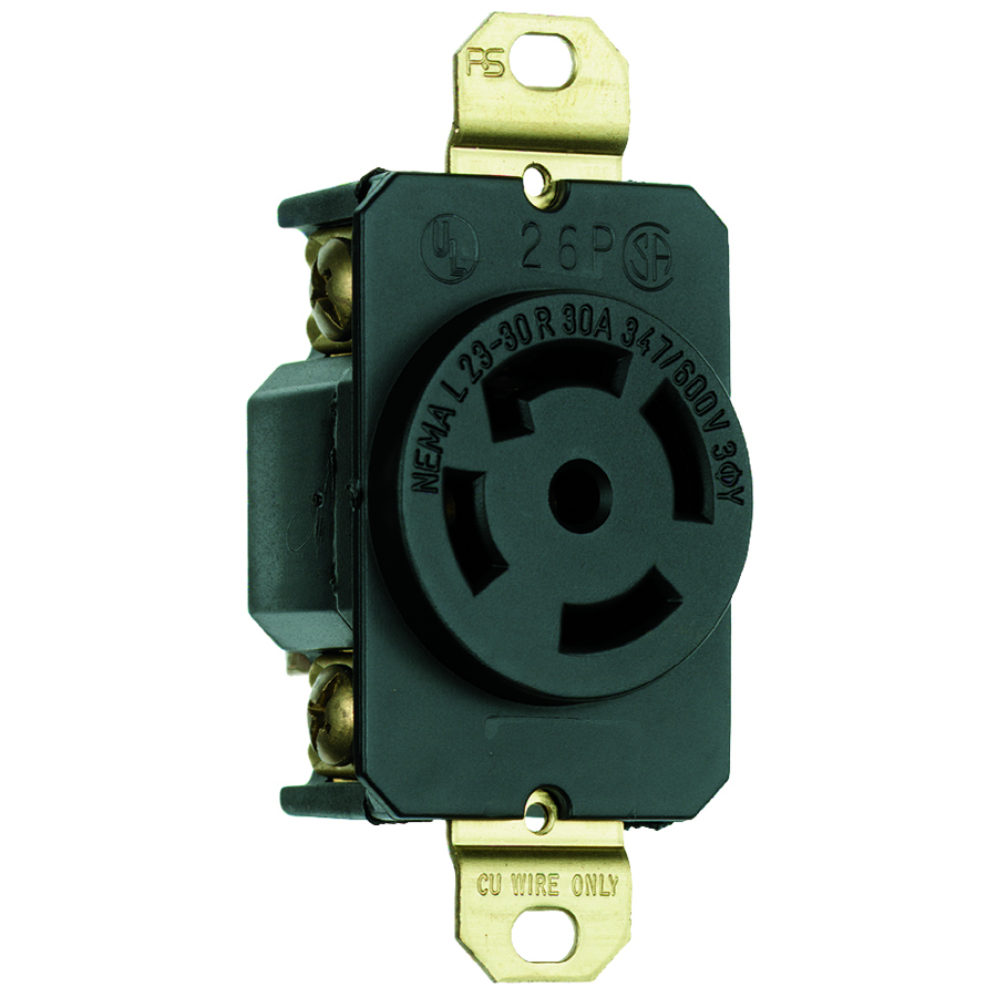 L2330R 30A L2330 Single Receptacle