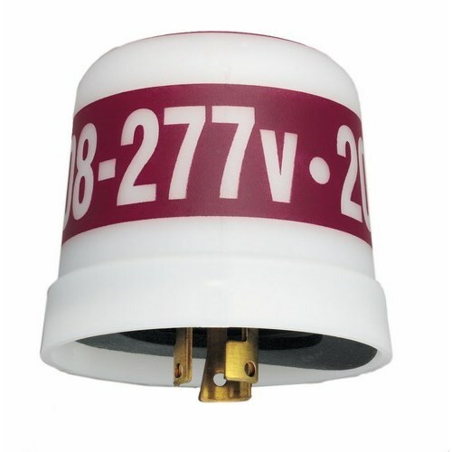 LC4523 LC4500 Locking Mounting Thermal Photocontrol, 208 to 277 V AC, 3120 to 4155 W Tungsten, 1700 to 2300 VA Ballast, Fixture Mount, Polypropylene