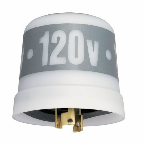 LC4535LA LC4500 Locking Mounting Thermal Photocontrol, 480 V AC, 7200 W Tungsten, 4000 VA Ballast, Fixture Mount, Polypropylene