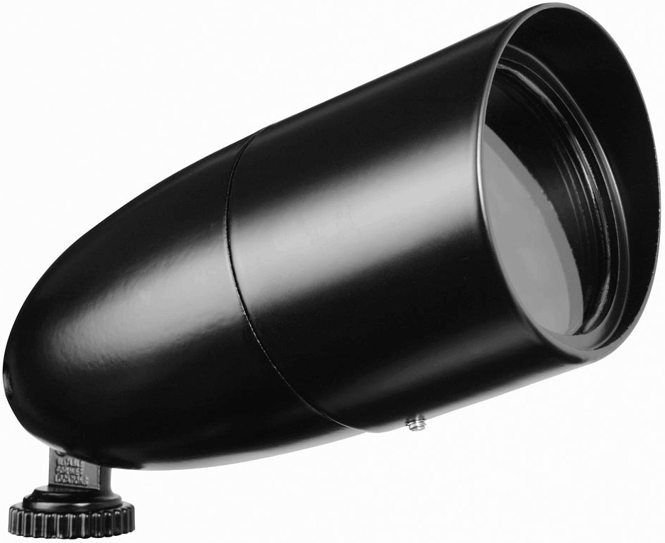 LFP16B HID Landscape Floodlight, PAR16 Lamp, 120 V AC, Black Housing
