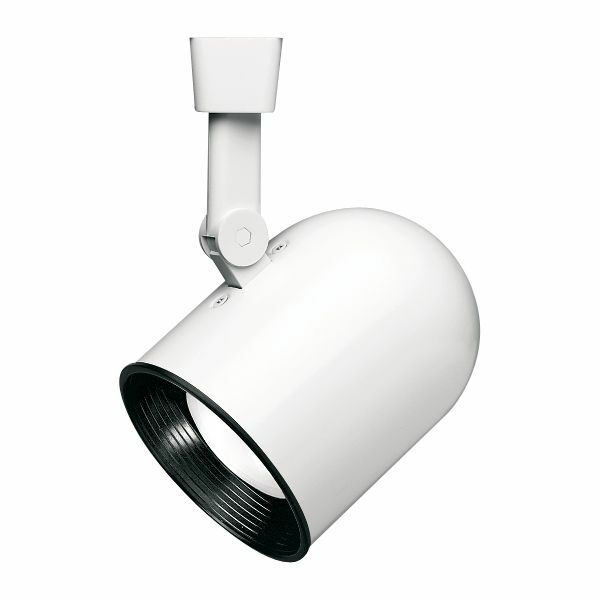 LZR301P Lazer Power-Trac Line Voltage Lampholder, Incandescent Lamp, 120 V AC, Cylinder Head, 8-3/16 in Max Extension