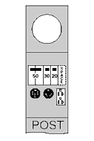 M075CP6010 Midwest GE Ring Metered Power Outlet, 120/240 V AC, 100 A, 1 Phase , 2 AWG to 250 kcmil Wire, NEMA 3R Enclosure