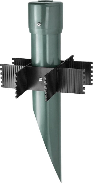 MP19VG Mounting Post, 3-1/4 in Dia x 19 in H, PVC