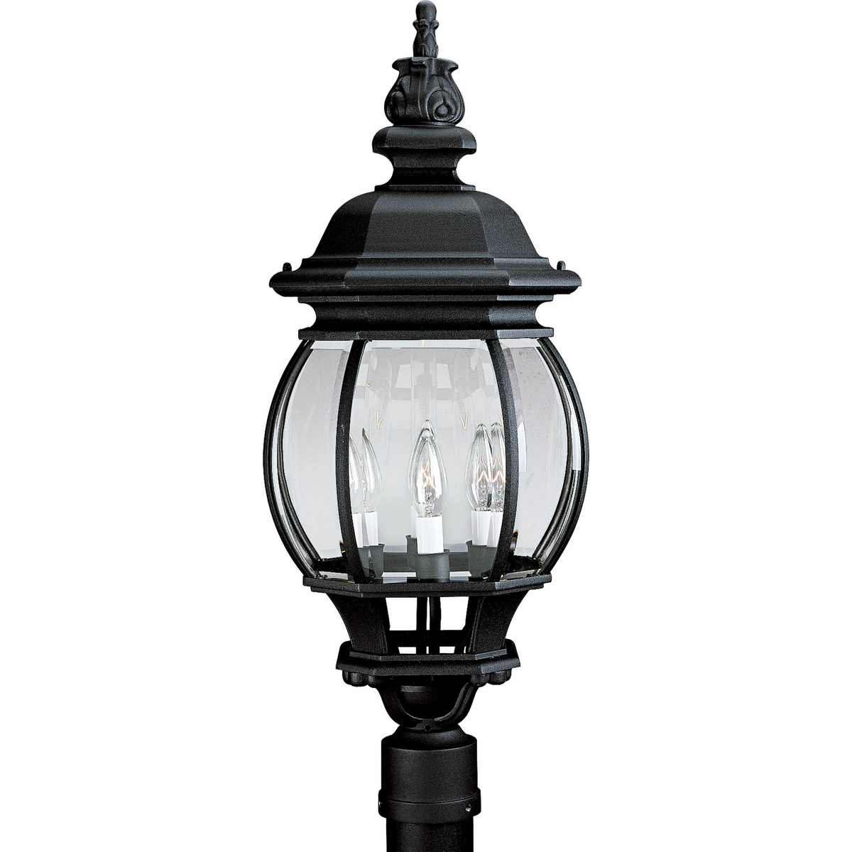 P5401-31 Formal/New Traditional Post Lantern, 60 W, E12 Incandescent Lamp