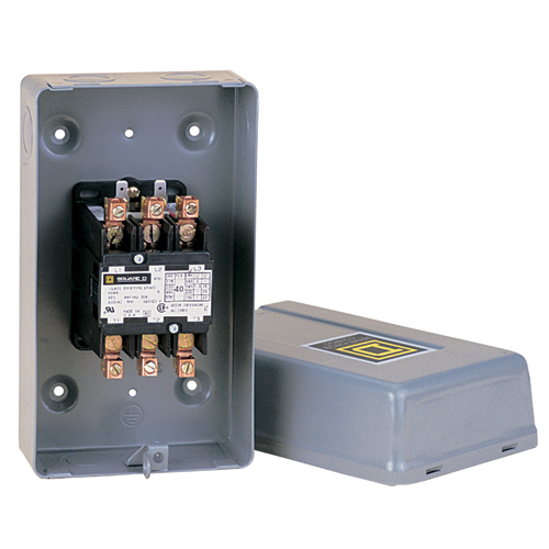 PC403F PC Series Special Purpose Magnetic Power Contactor, 120 V AC V Coil, 40 A