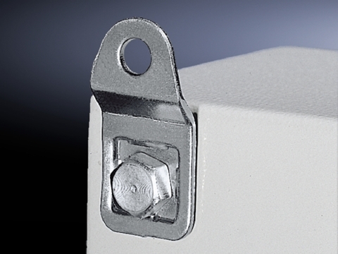 1594000 Wall Mounting Bracket, For Use With KL, EB, BG, and Wall Mounted Housing, NEMA 4X Rating, 0.31 in Wall Distance, Stainless Steel