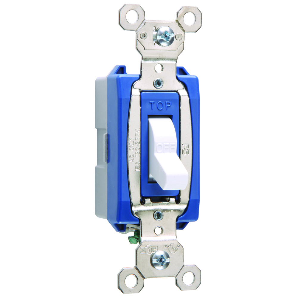 PS15AC1W Industrial Extra Heavy Duty Switch, White