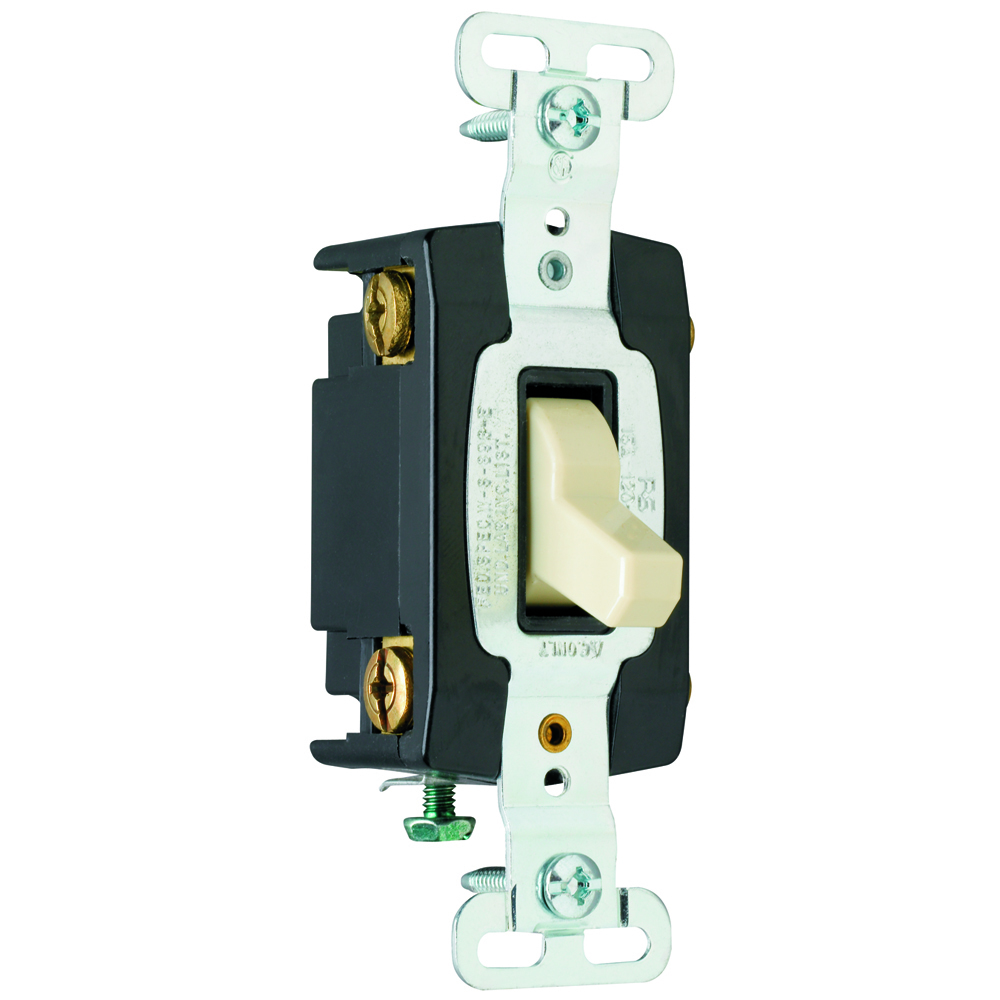 PS15AC4I Industrial Extra Heavy Duty Switch, Ivory