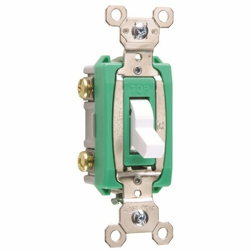 PS30AC2W Industrial Extra Heavy Duty Switch, White