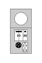 R055C010 Midwest GE Ringless Metered Power Outlet, 70 A, 1 Phase, NEMA 3R Enclosure