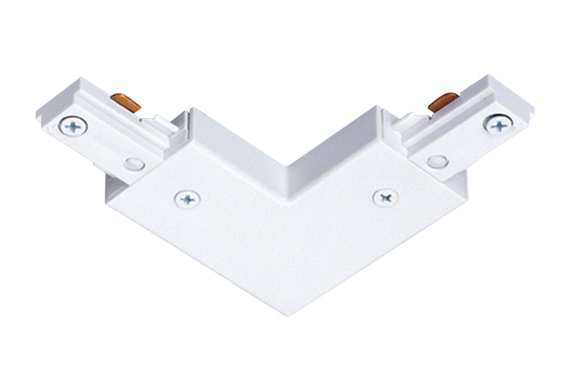 R24 WH R24 Adjustable L-Connector, 1 Circuits, Polycarbonate